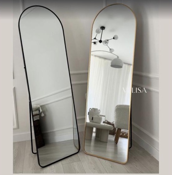 Espejo arqueado con pedestal 160x60